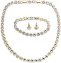 Swarovski Una Angelic Set, Round Cut, White